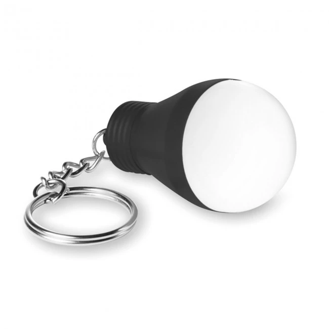 Light bulb key ring