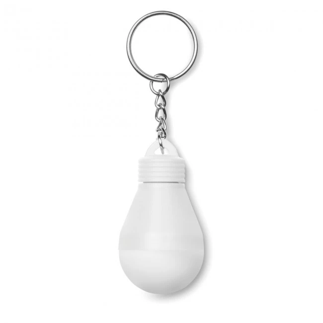 Light bulb key ring