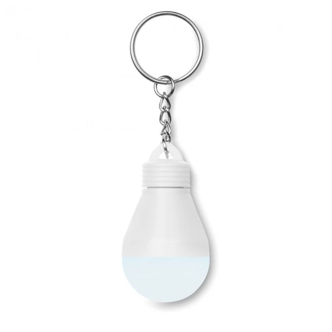 Light bulb key ring