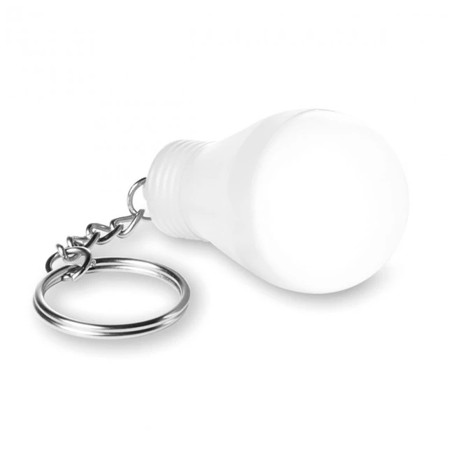 Light bulb key ring