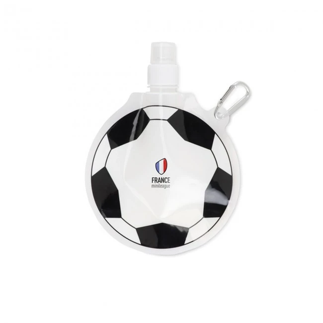 Football shape foldable bottle