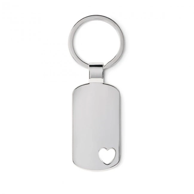 Keyring With Heart Detail