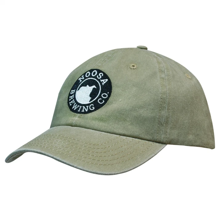 Enzyme Washed Pigment Dyed Cotton Twill Cap