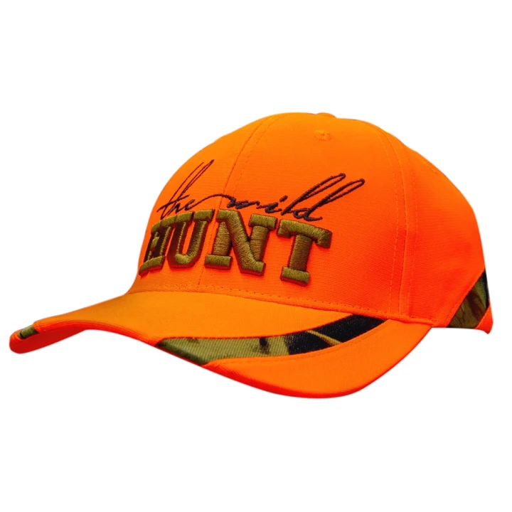 Luminescent Cap with Leaf Camouflage Inserts