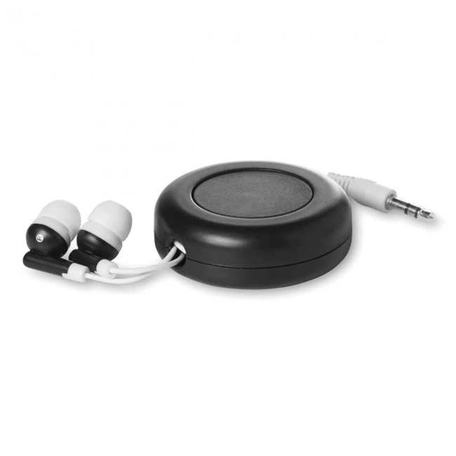 Retractable earphones