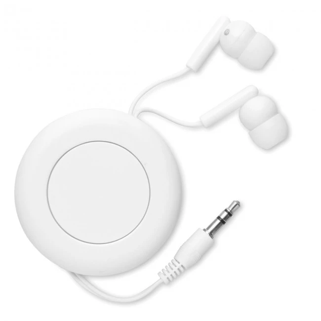 Retractable earphones