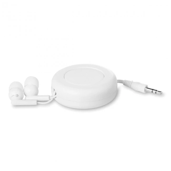 Retractable earphones