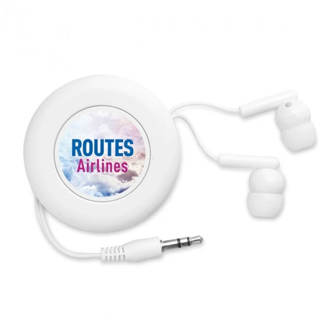 Retractable earphones