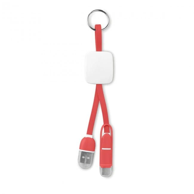 Keyring with USB type C plug