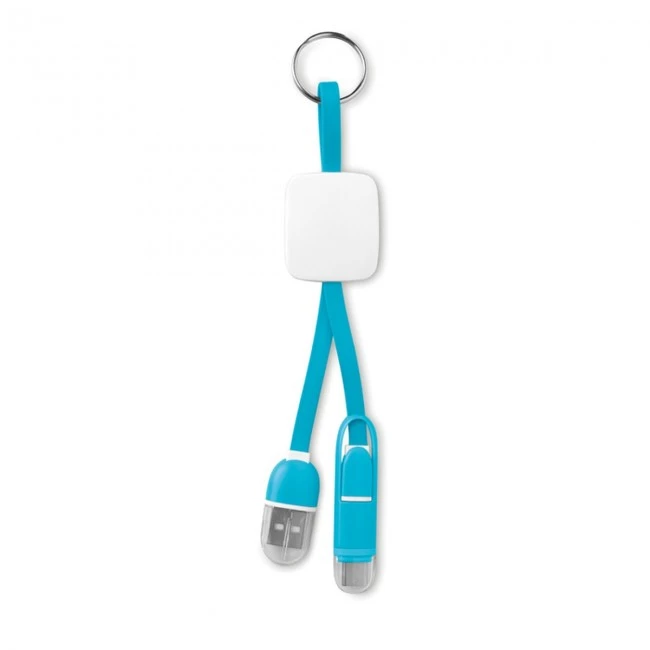 Keyring with USB type C plug