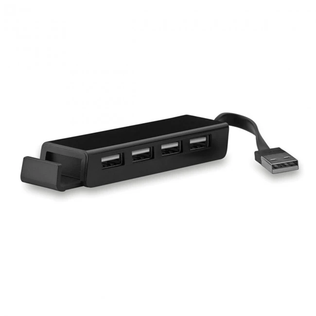 4 USB hub / phone holder