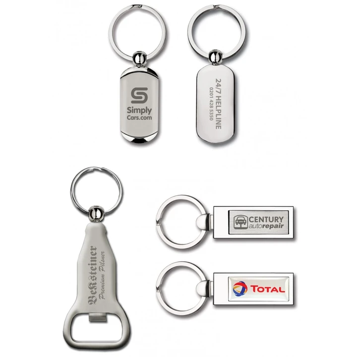 Premium Rectangular Keyring