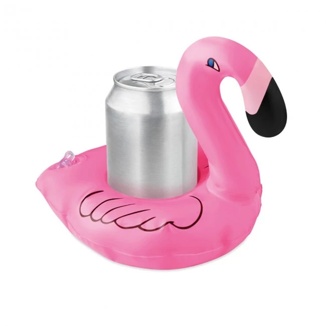 Inflatable can holder flamingo