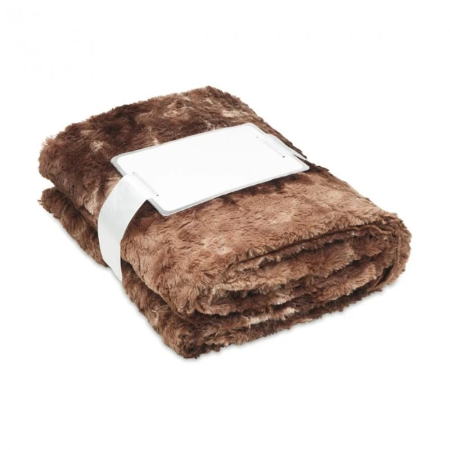 Fake fur blanket