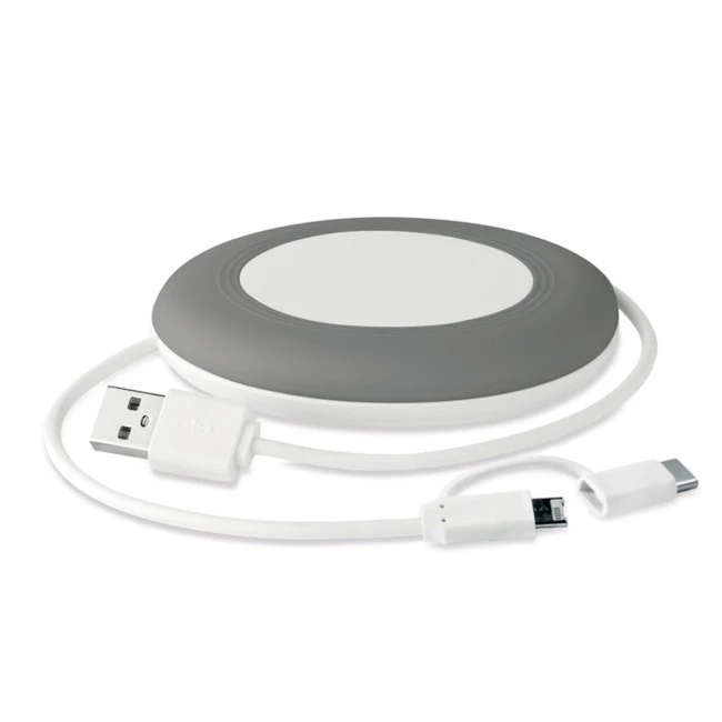 Wireless charger w/ B-C cable