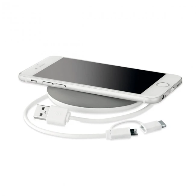 Wireless charger w/ B-C cable