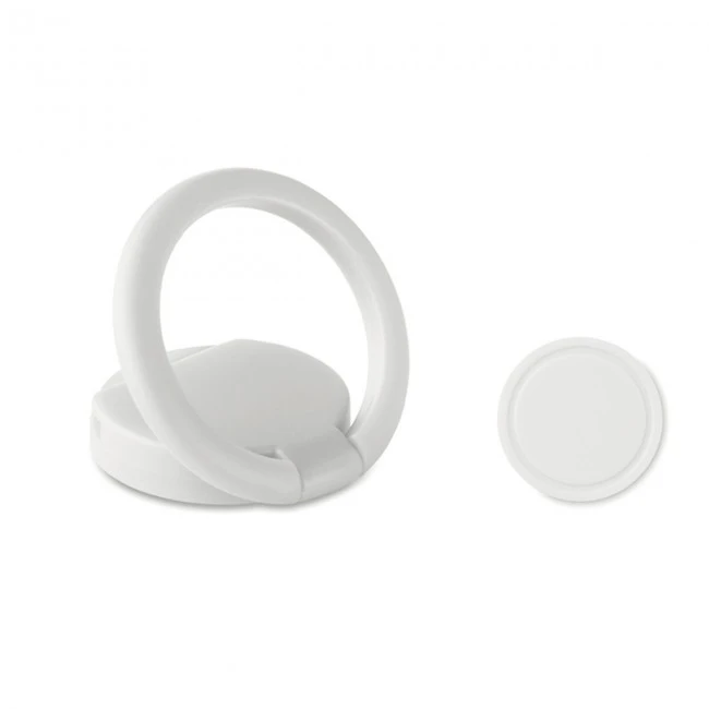 Ring phone holder with token