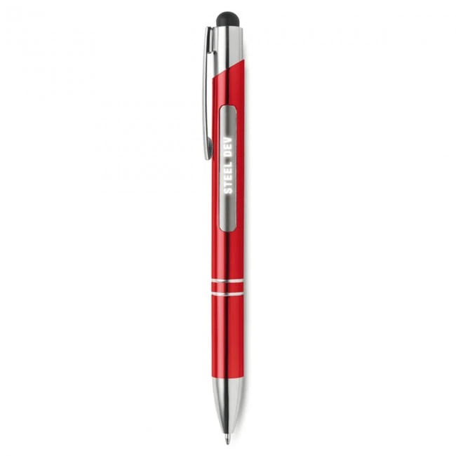 Aluminium stylus pen w/ light