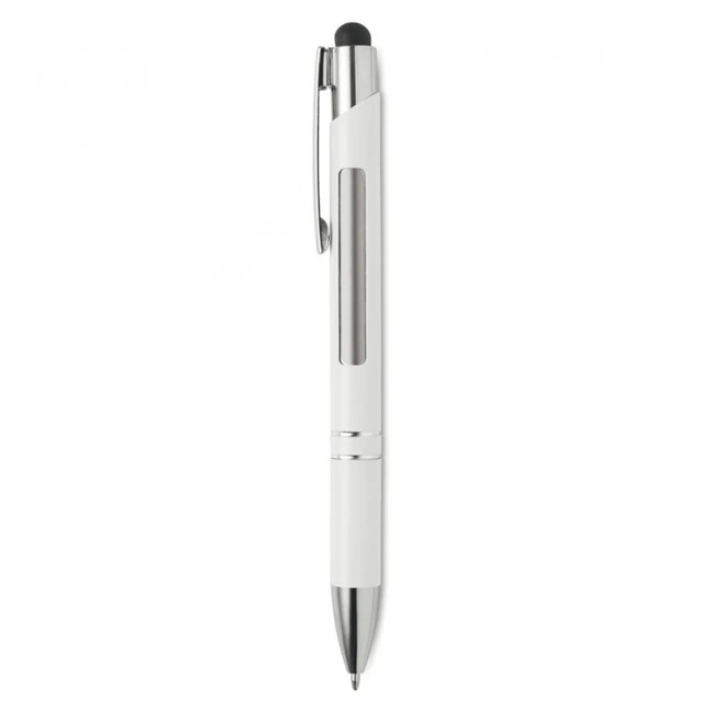 Aluminium stylus pen w/ light