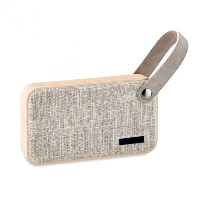 Bluetooth speaker w MDF fabri