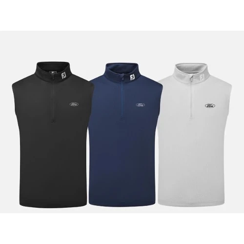 Fj (Footjoy) Gent's Half Zip Golf Vest/Gilet