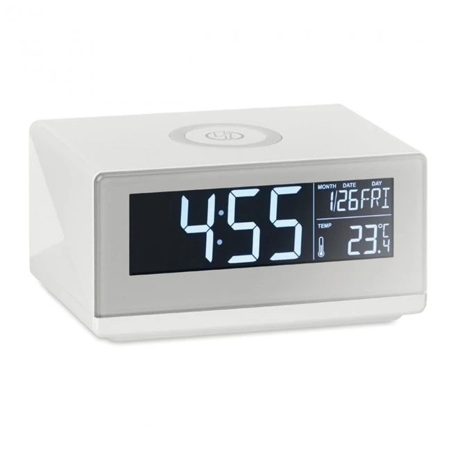 LED Clock & Wireless Charger 5W