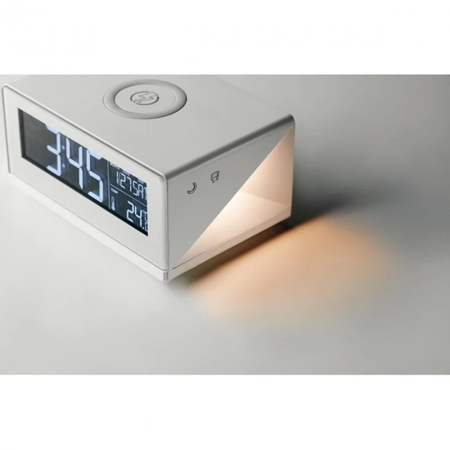 LED Clock & Wireless Charger 5W