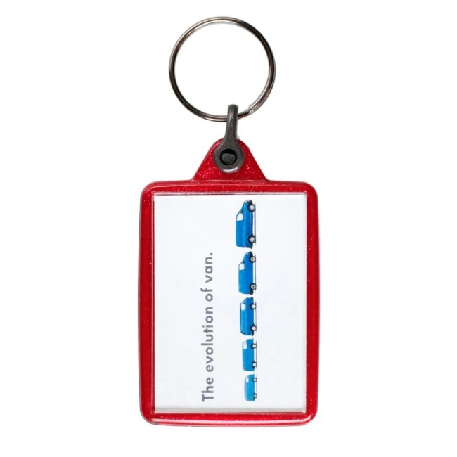 Recycled Rectangular Keyring