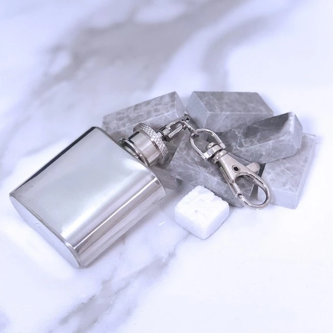 1oz Keyring Flask