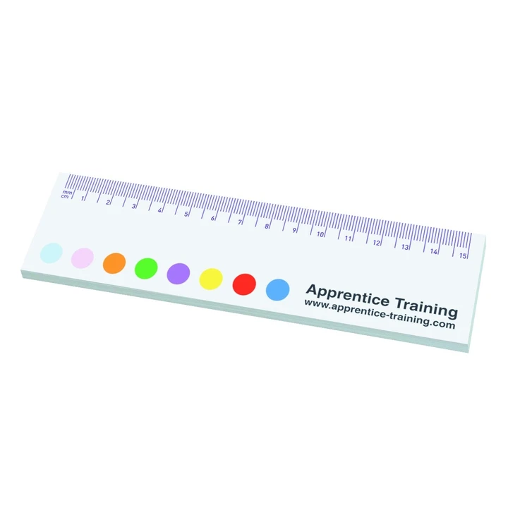 Sticky-Smart Ruler Notes