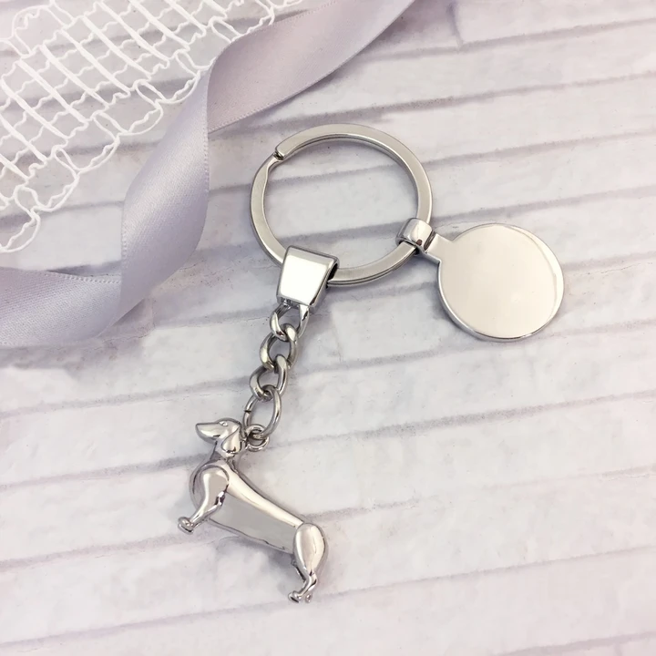 Sausage Dog keyring