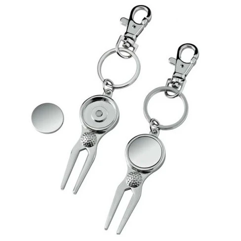 Golf Pitch Repairer and Ball Marker Keyring