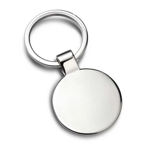 35mm Round Keyring with Loop Fitting