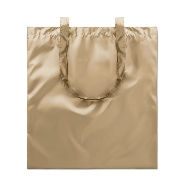 Shopping bag shiny coating