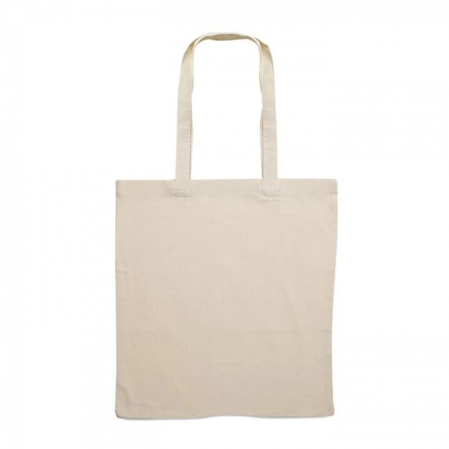 Shopping bag with long handle