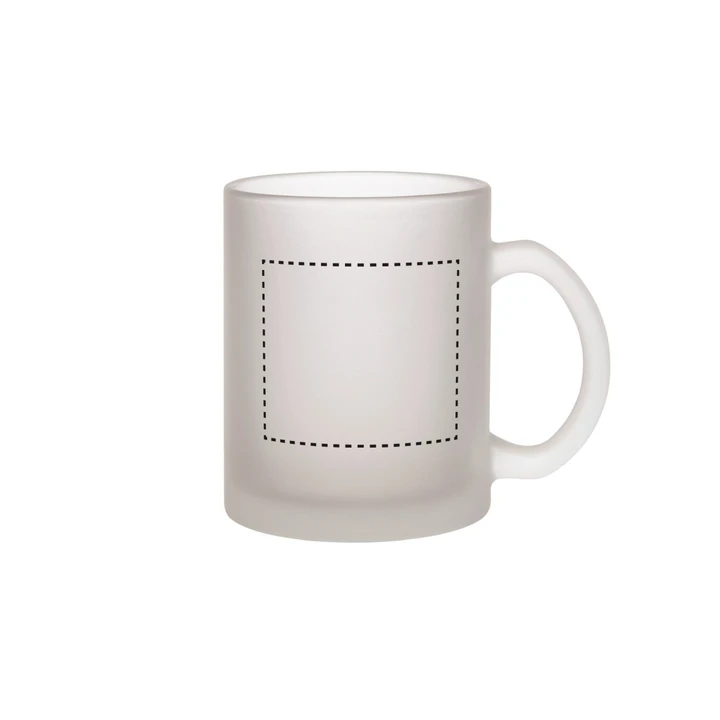 Budget Buster Frosted Glass Mug