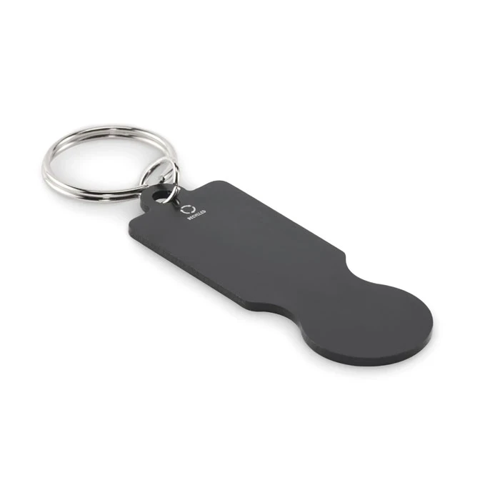 Key Ring With Trolley Token