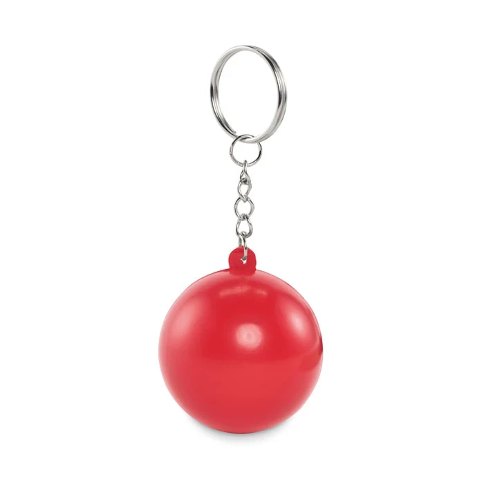 PU Ball Shape Key Ring