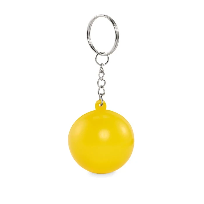 PU Ball Shape Key Ring