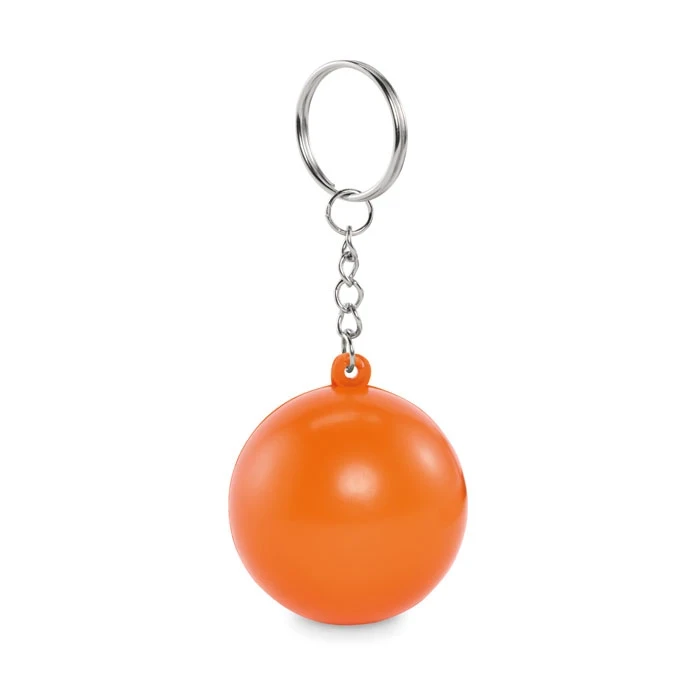 PU Ball Shape Key Ring