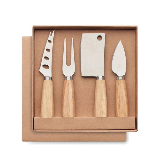 Set Of 4 Cheese Knives  