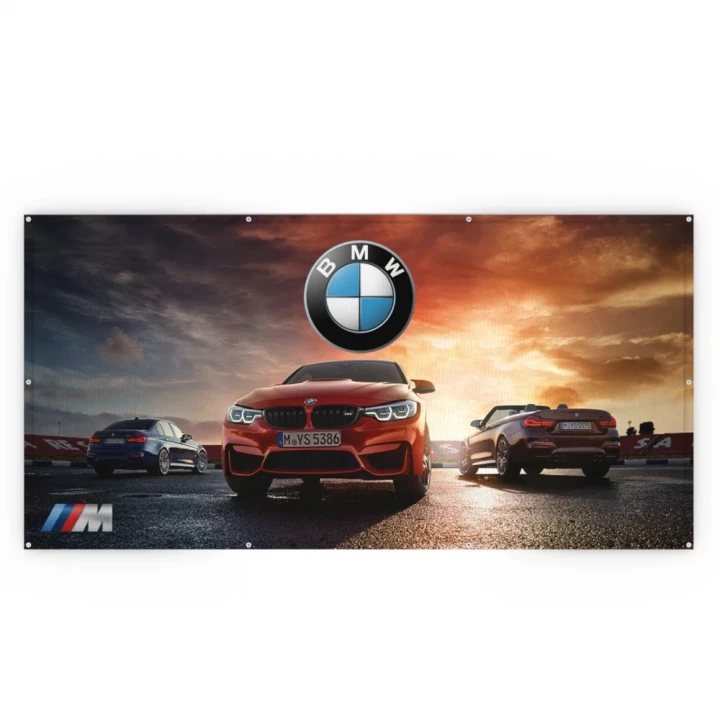 PVC Banner - 3m x 1m - 440gsm PVC - Single Sided - Full Colour finished with eyelets every 0.5 metres