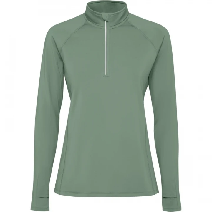 Estambul Long Sleeve Women's Half Zip Sweatshirt