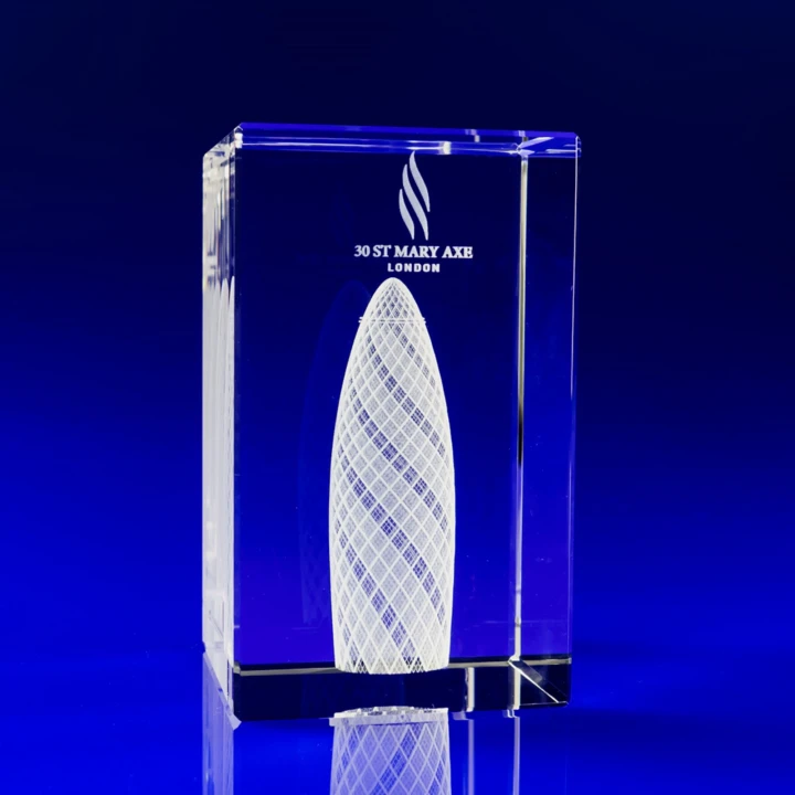 Rectangle Crystal Award, 100