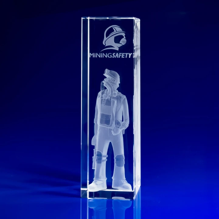 Rectangle Crystal Award, 250