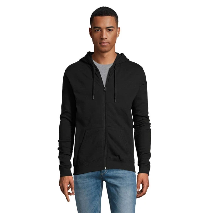 Stone Unisex Zip Hoodie