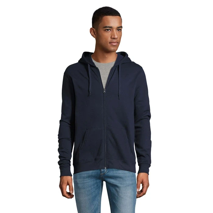 Stone Unisex Zip Hoodie