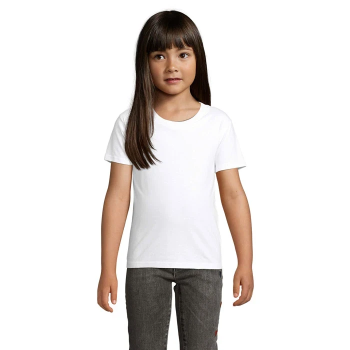 Pioneer Kids Fitted Jersey T-Shirt White