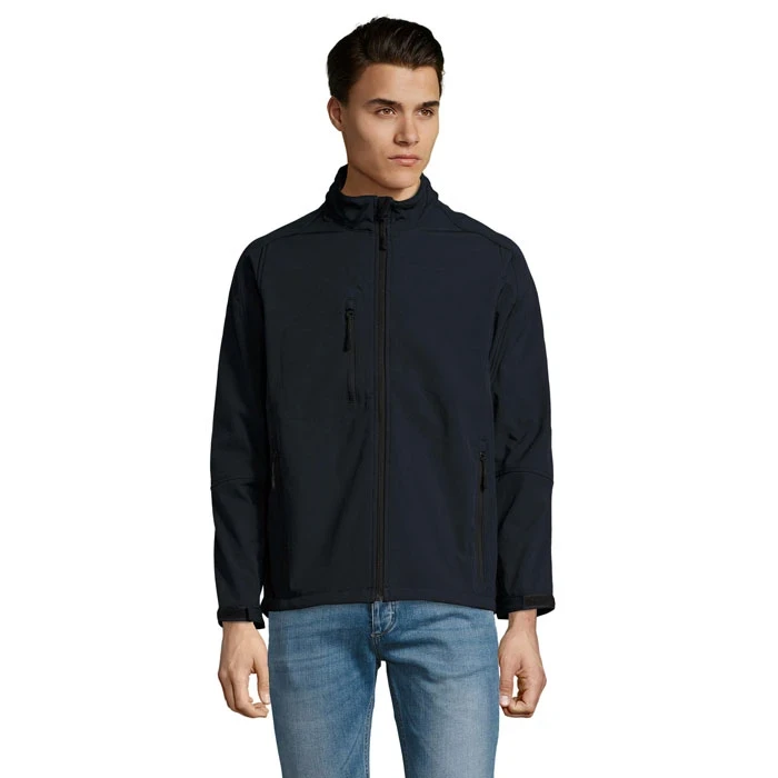 Relax Mens Soft Shell Zipped Jacket