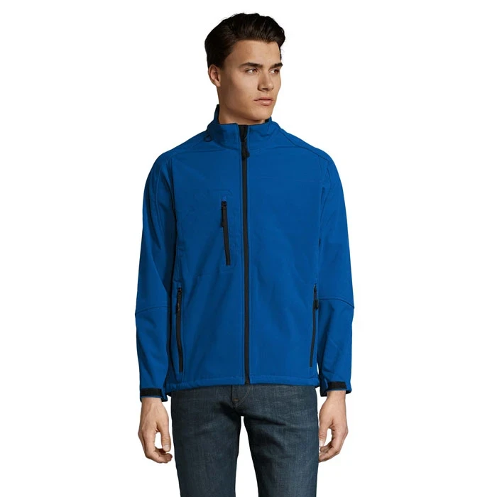 Relax Mens Soft Shell Zipped Jacket